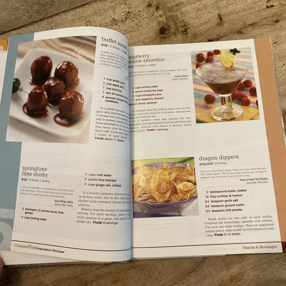 Taste of Home Ultimate Five Ingredient Recipes Family Circle Hardcover